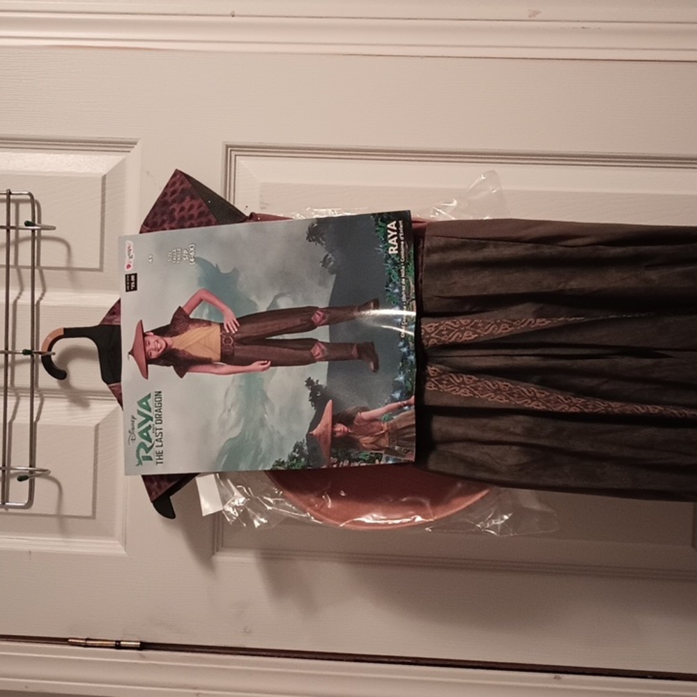 NWT DISNEY DELUXE RAYA AND THE LAST DRAGON CHILD COSTUME WITH ADVENTURE SWORD